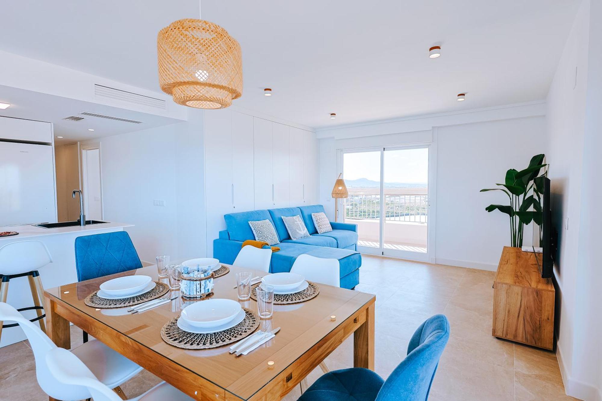Apartamento Premium Con 5 Piscinas Barbacoa Tenis Frontenis Mareny Blau Exterior photo